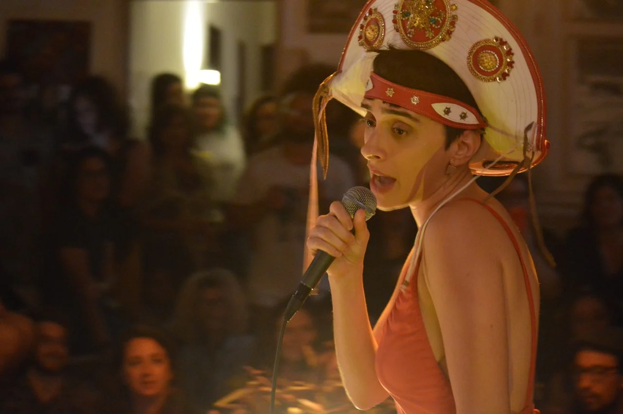 Juliana Linhares e Rodrigo Garcia No Raso da Catarina na Casa Sapucaia. Por Alvaro Tallarico.