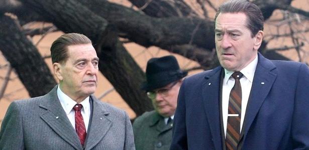 Al Pacino e Robert de Niro em "O Irlandês". Leia a crítica de Michel Gutwilen
