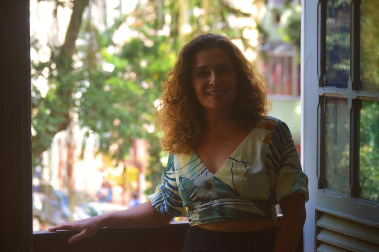Mayra Itaborahy foi entrevistada por Alvaro Tallarico ara o Vivente Andante