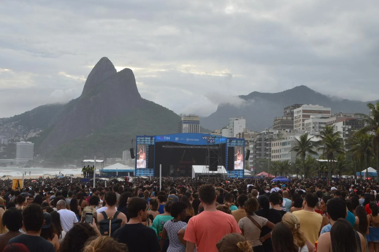Verão no Rio de Janeiro com shows gratuitos. 2020 começa bem.