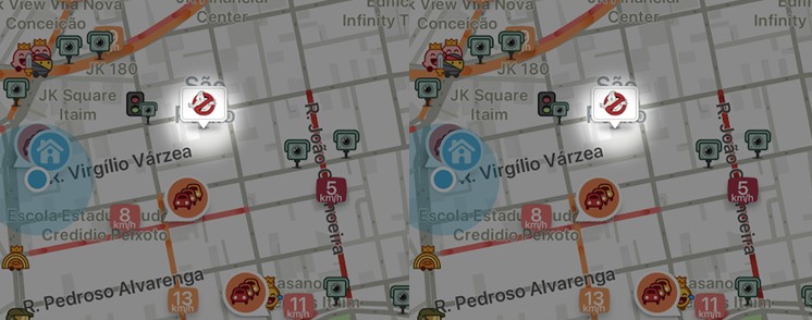 waze ecto 1 caçafantasmas