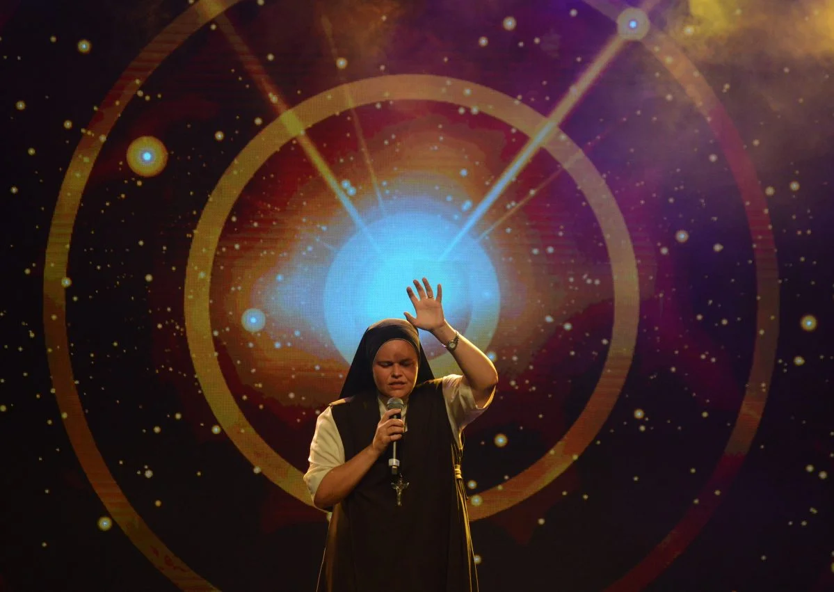 Irmã Ana Paula no Halleluya 2021 foto por Alvaro Tallarico