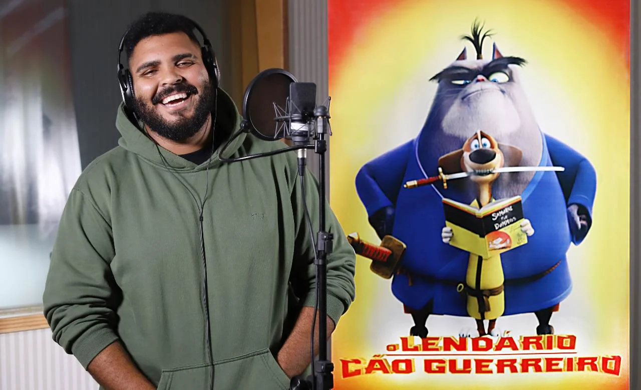 Paulo Vieira, Ary Fontoura e Deborah Secco serão os dubladores da animação O Lendário Cão Guerreiro