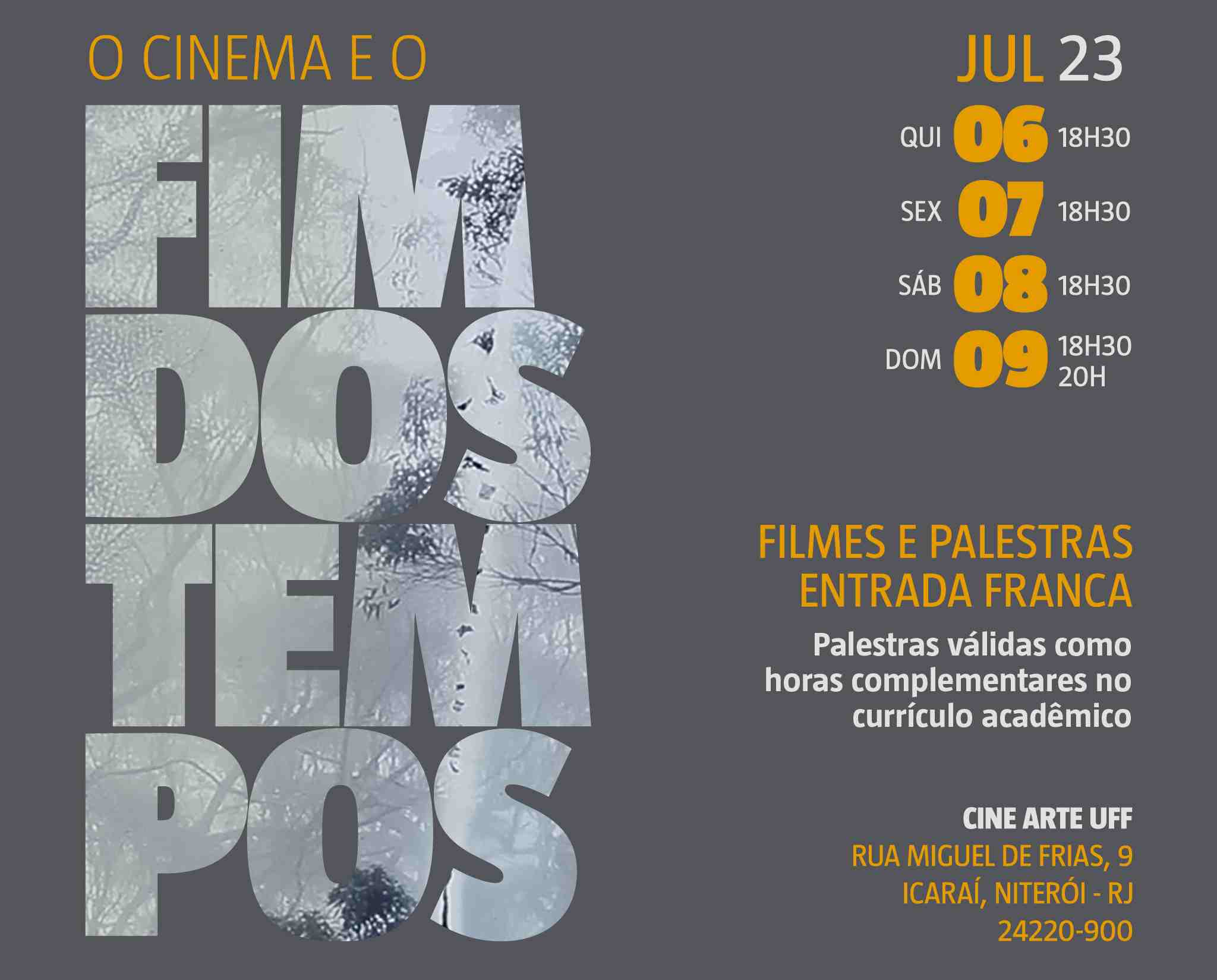 O Cinema e o Fim dos Tempos na UFF