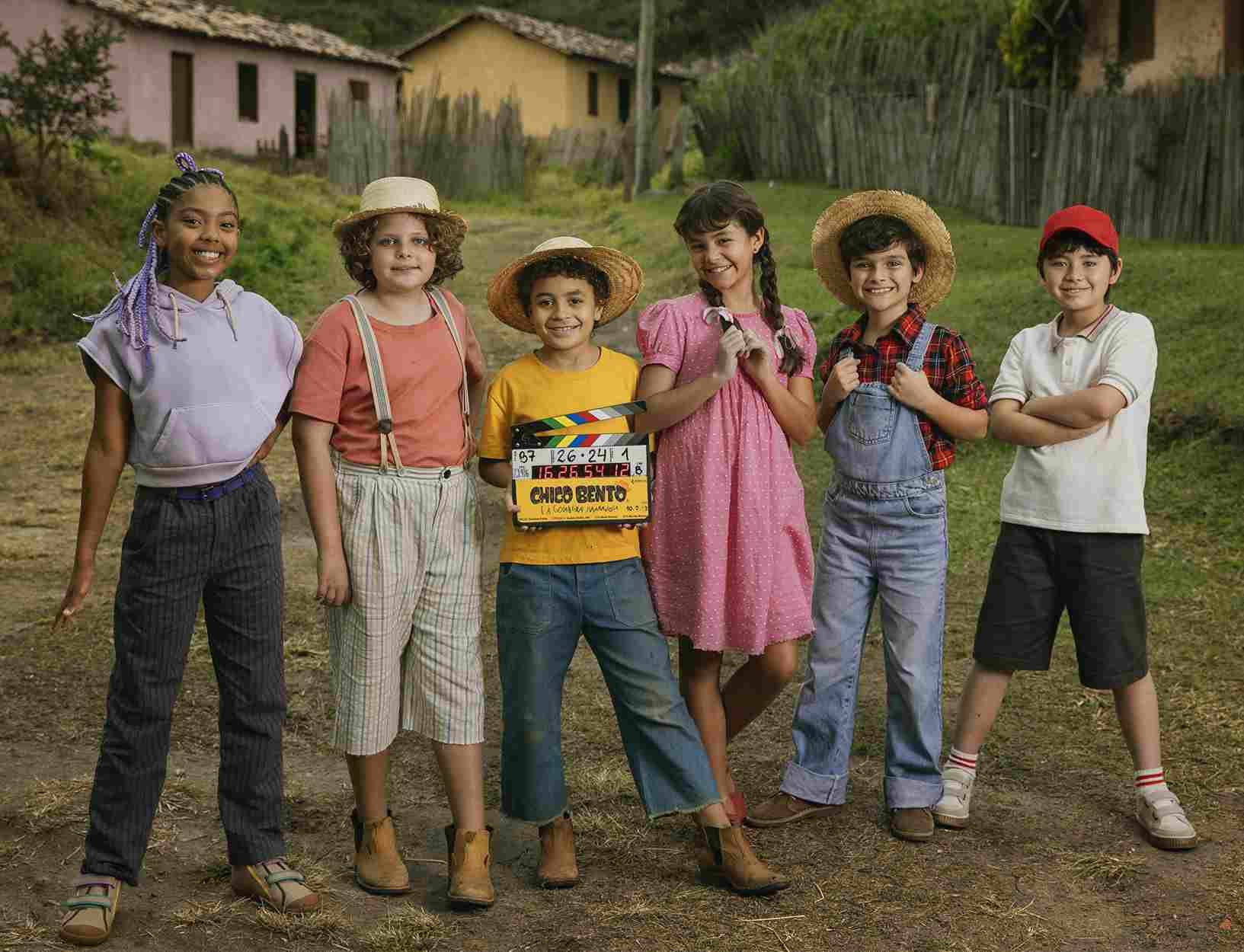 Elenco do filme Chico Bento em foto de Fabio Braga