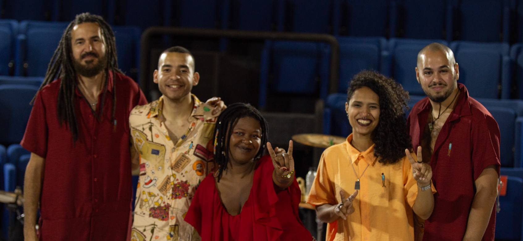 Banda Gente em foto de Jéssica Andrade