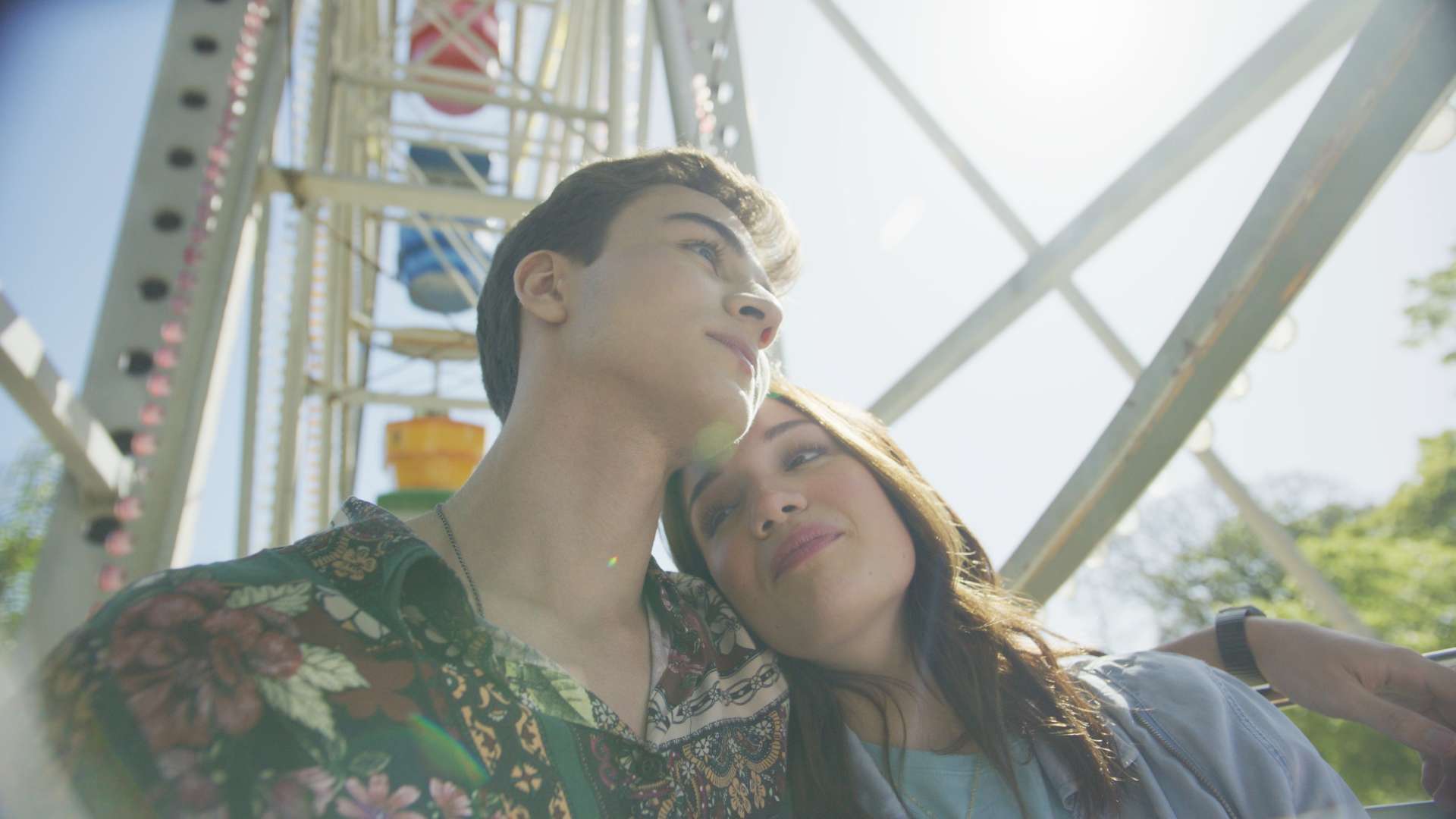 Morando com o crush.