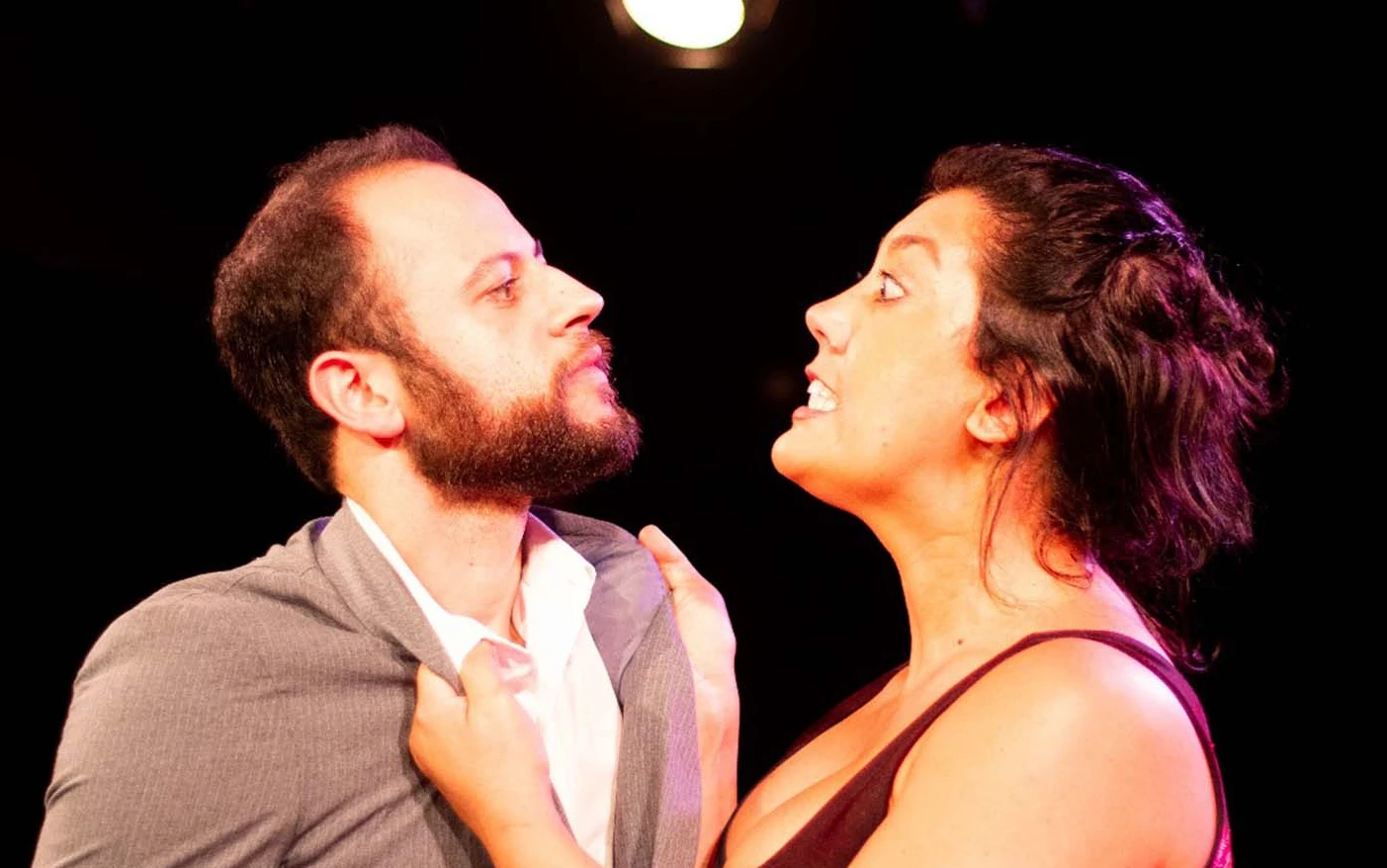 João Neto e Patrícia Thomaz na comédia Vida Privada - Crédito fotográfico Lucas Cézar