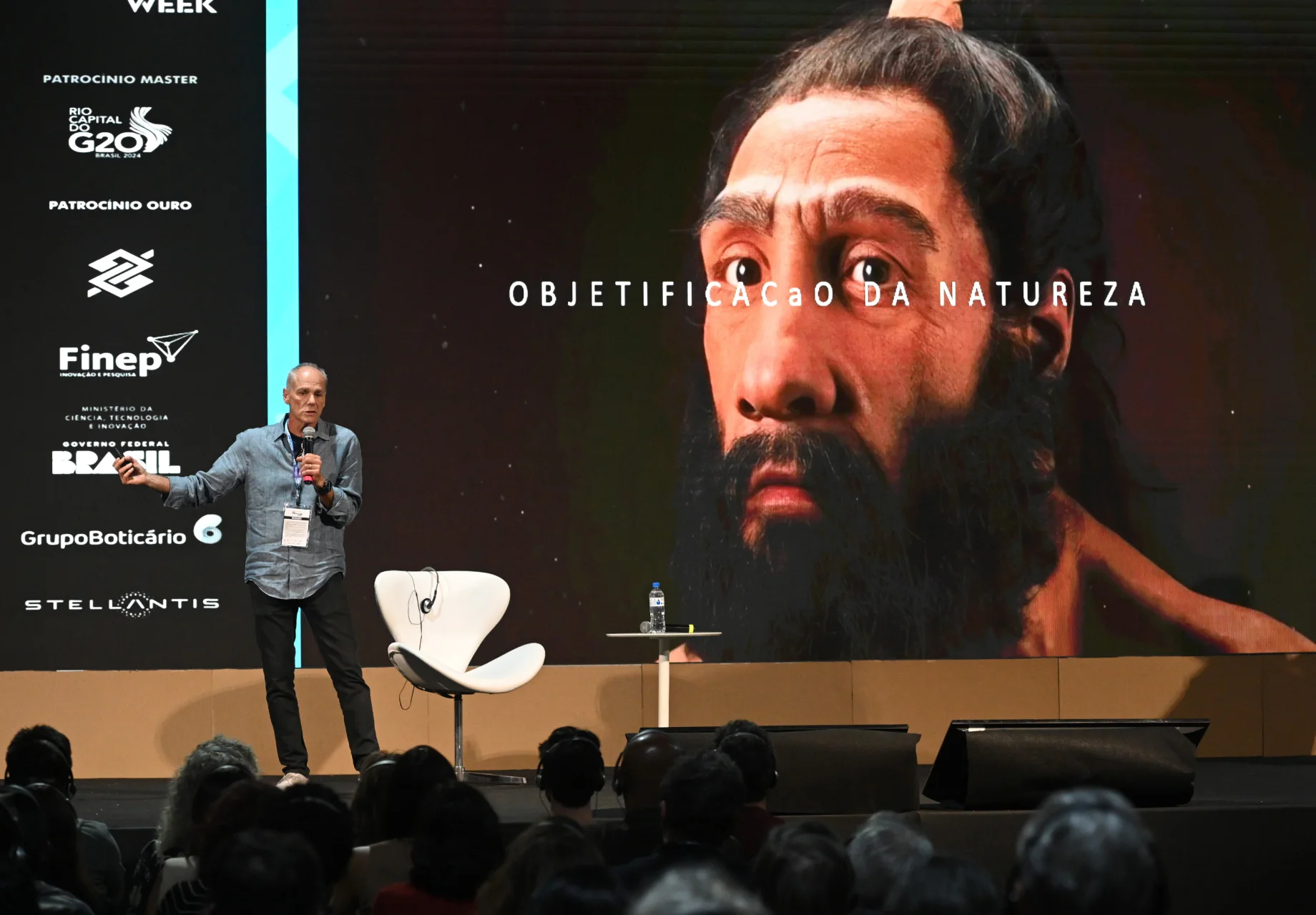 Marcelo Gleiser na rio innovation week - Ag. Enquadrar, Divulgação RIW
