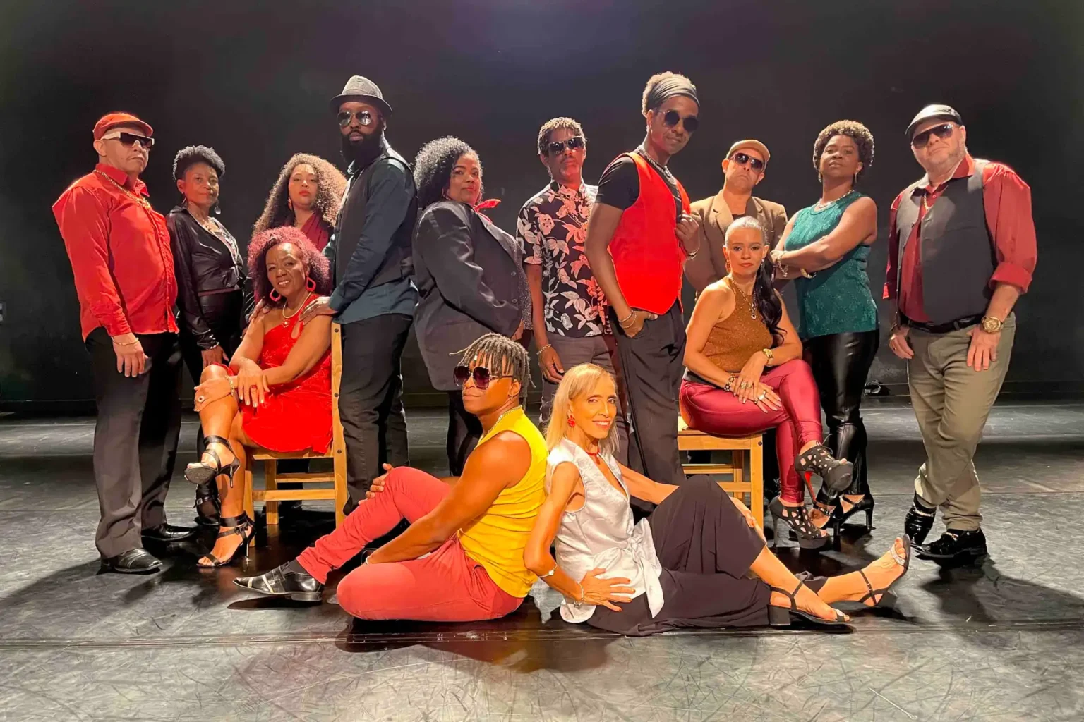 1 - Companhia Originais do Charme no espetáculo Flashblack - Crédito fotográfico Tainã Santos