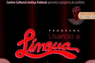 Cultne TV leva o programa Usando a Língua para o público ao vivo