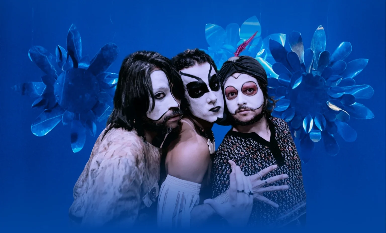 flores astrais secos e molhados