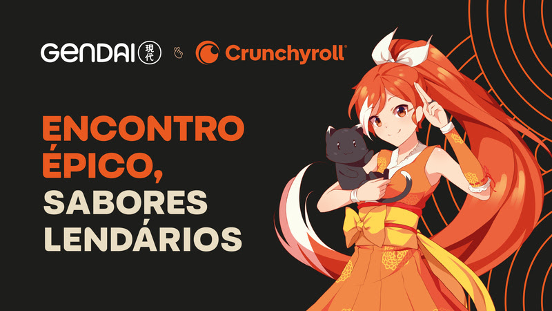 Crunchyroll e Gendai se unem para oferecer assinatura gratuita de anime em campanha inédita