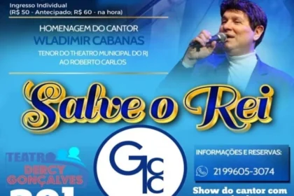 Show SALVE O REI: Uma Homenagem a Roberto Carlos