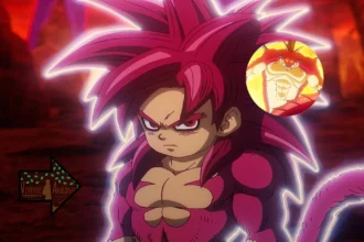 goku Super Saiyajin 4 dragon ball daima