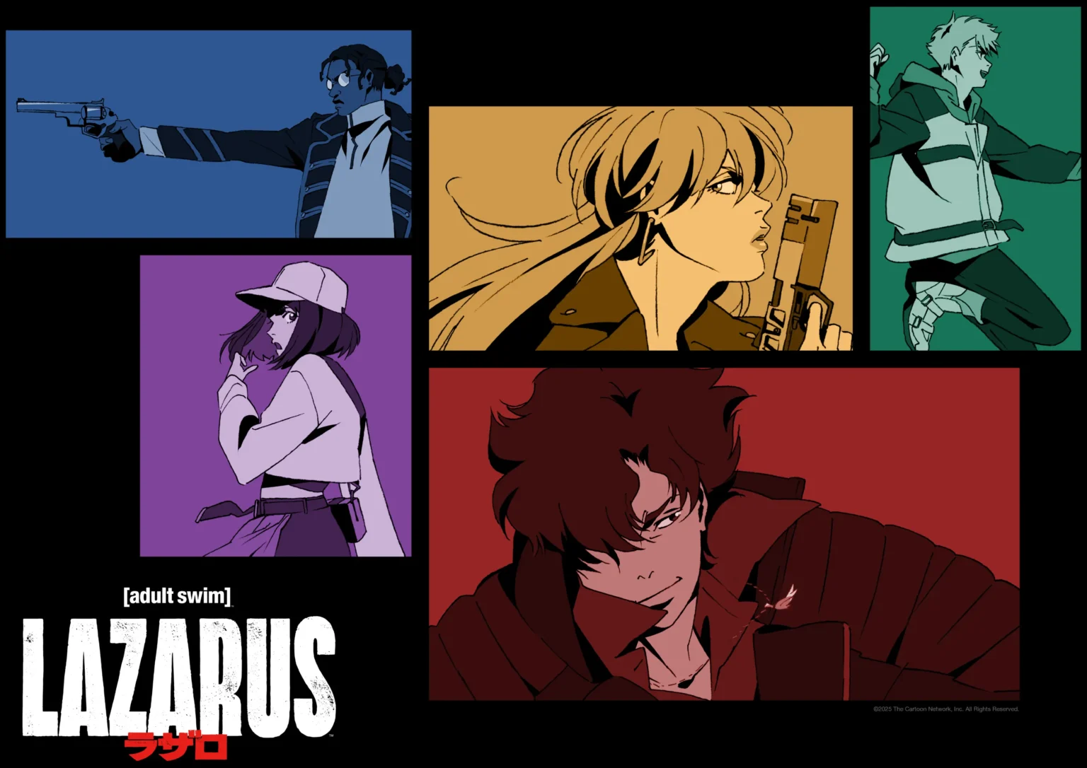 lazarus anime de Shinichiro Watanabe estreia na Max
