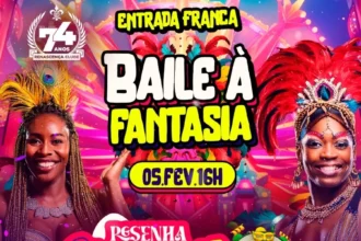 Resenha Amigos do Rena : Baile de Carnaval Gratuito Agita o Renascença Clube"