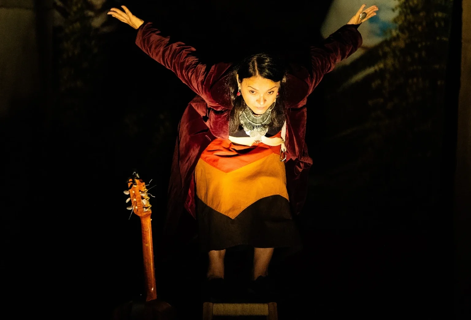 Violeta Parra em Dez Cantos - Rose Germano - Foto de Marcelo Estevão