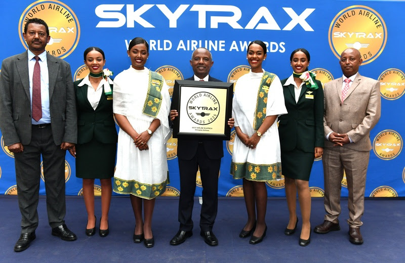 Ethiopian Airlines é destaque no SKYTRAX 2025 vencendo quatro prêmios, incluindo melhor companhia aérea da África pelo 8º ano consecutivo