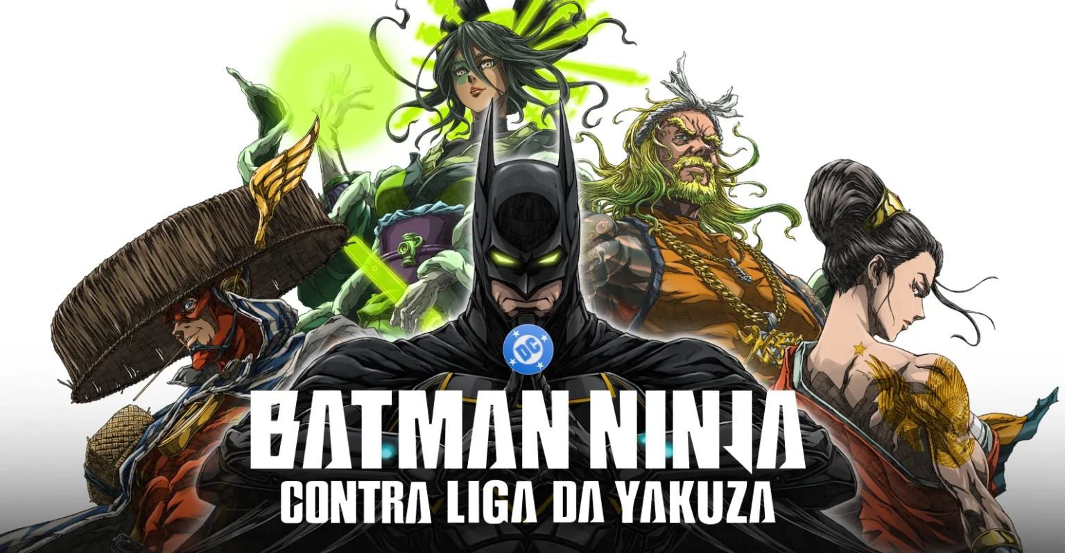 'Batman Ninja contra Liga Yakuza' estreia amanhã com exclusividade na Max