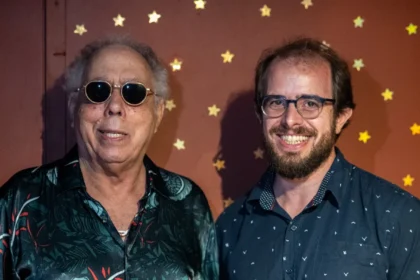 Jards Macalé e Sergio Krakowski foto Marian Starosta
