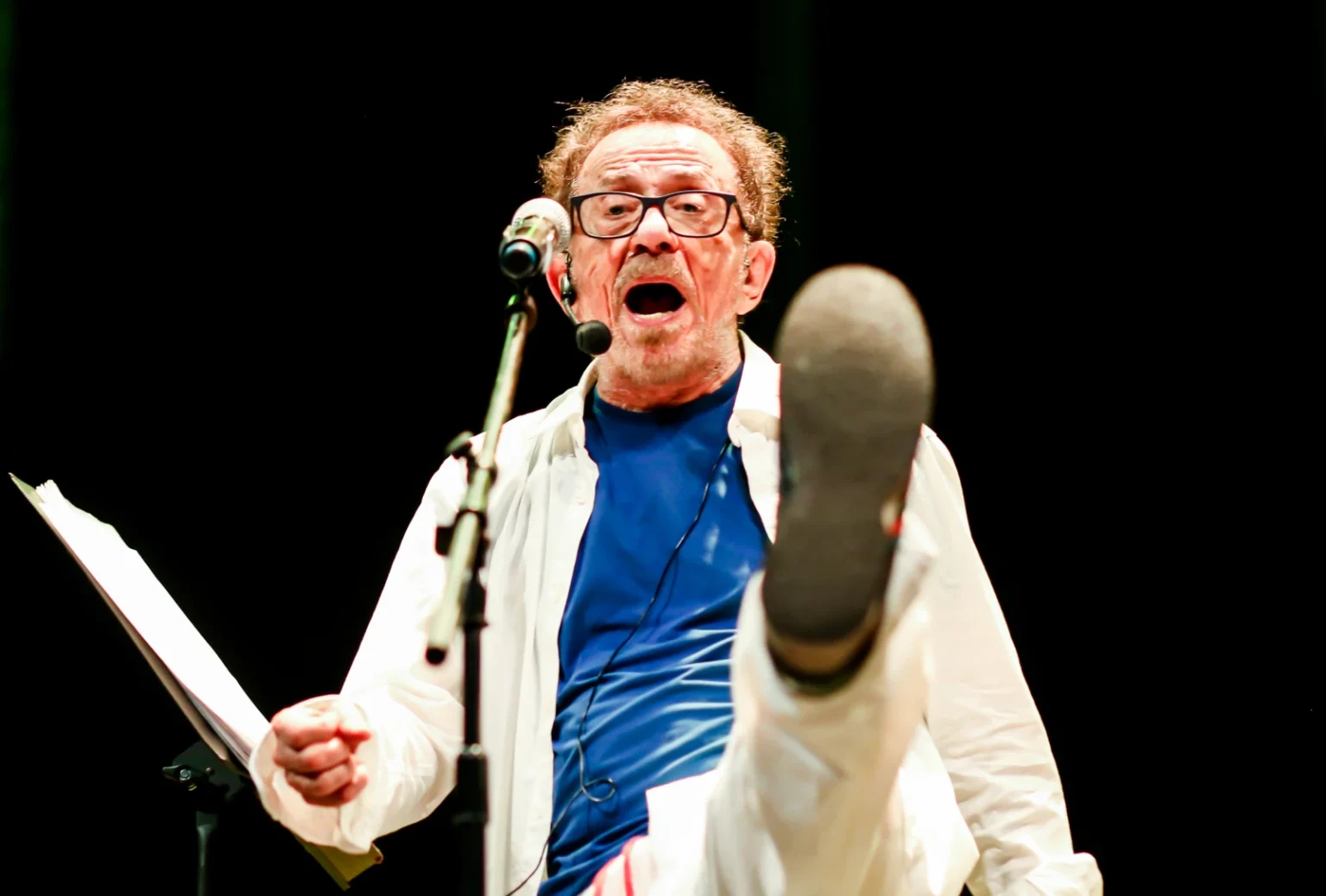 Tom Zé em foto de Michelle Castilho