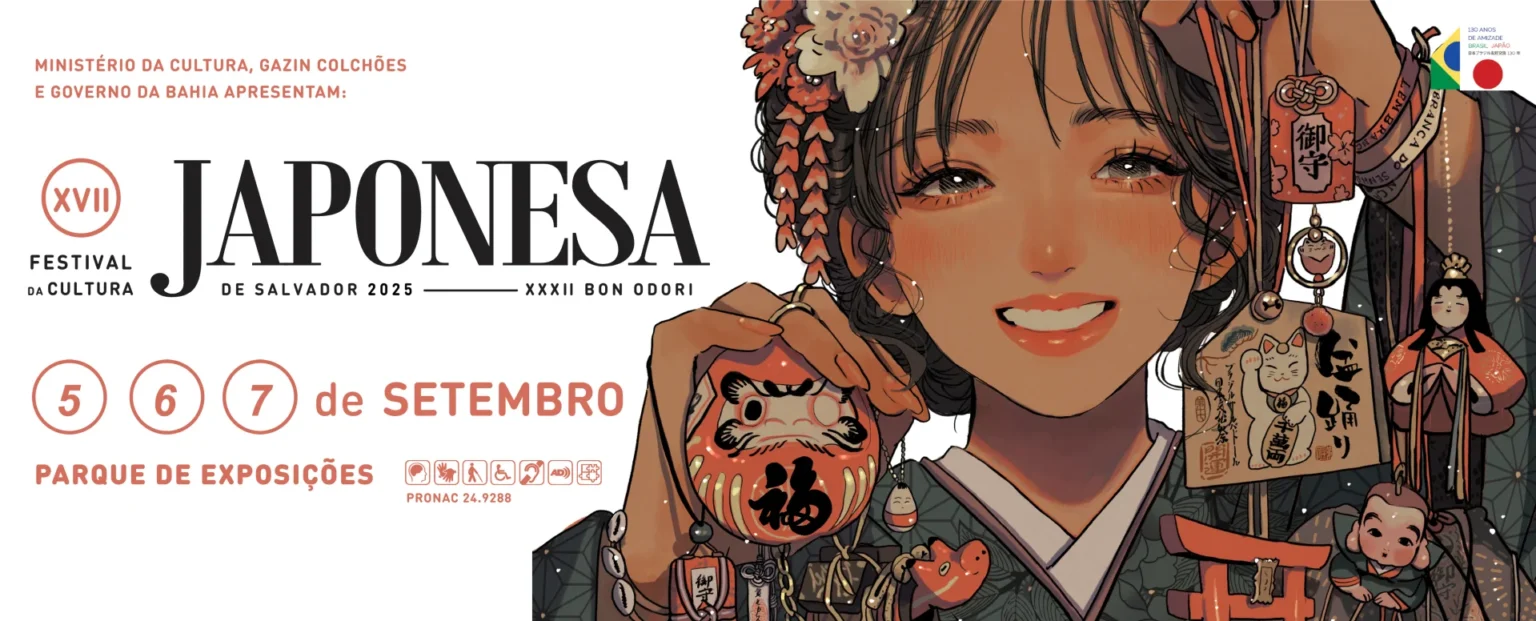 Festival da Cultura Japonesa de Salvador 2025 traz o melhor do Japão à Bahia