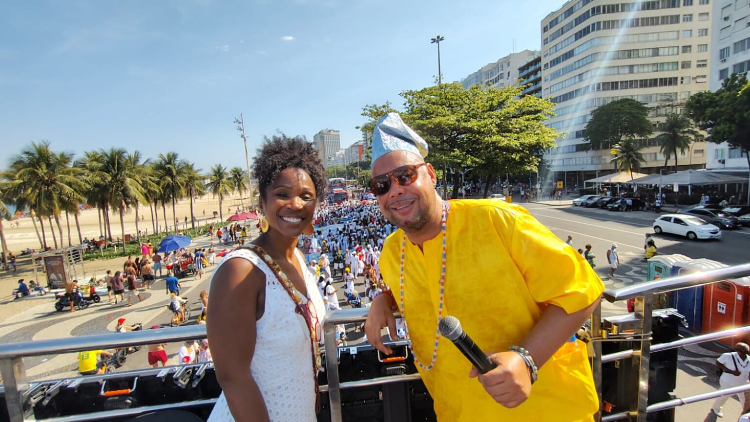 18ª Caminhada em Defesa da Liberdade Religiosa - foto de Thammy Carvalho - Apresentadores (1)