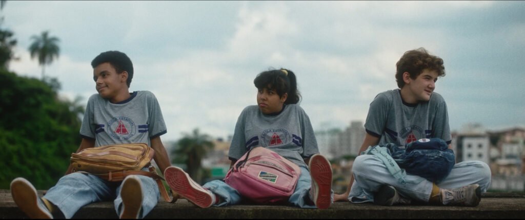 Matheus Sampaio. Daniel Victor e Tatiana Costa em cena de "O Último Episódio"- Divulgação Embaúba Filmes