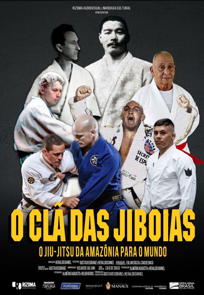 Pôster de "O Clã das Jiboias"- Produção disponível no streaming Sommos Amazônia- Divulgação Armazém Comunicação