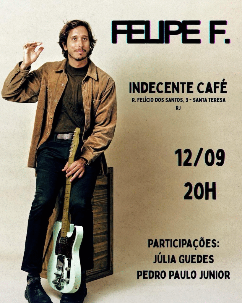 Anúncio show Felipe F.
