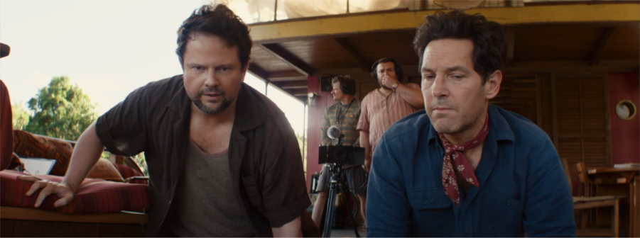 Selton Mello e Paul Rudd em cena de Anaconda- Divulgação Sony Pictures