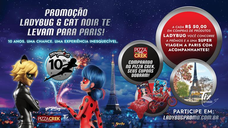 Anúncio oficial Promoção- Divulgação Miraculous
