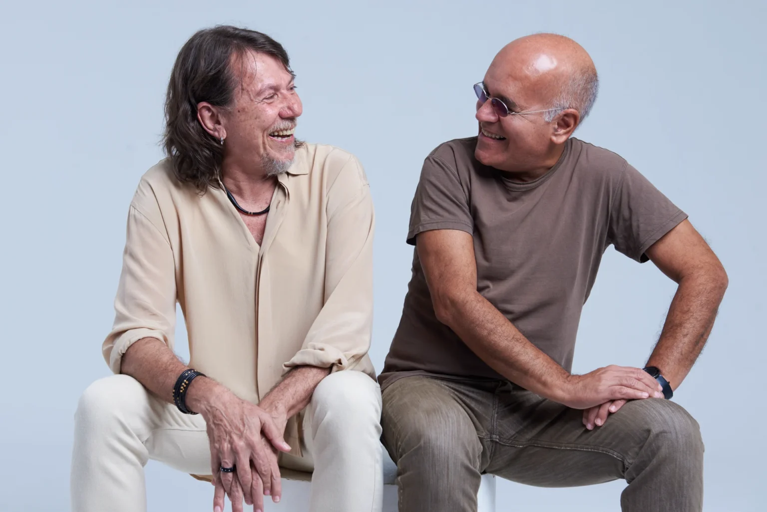 Lenine & Marcos Suzano em Foto de Selmy Yassuda