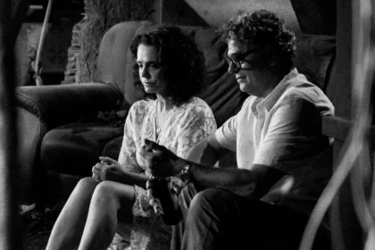 Malu Galli e Eduardo Moscovis em cena no filme "Querido Mundo" | Foto: Mariana Vianna