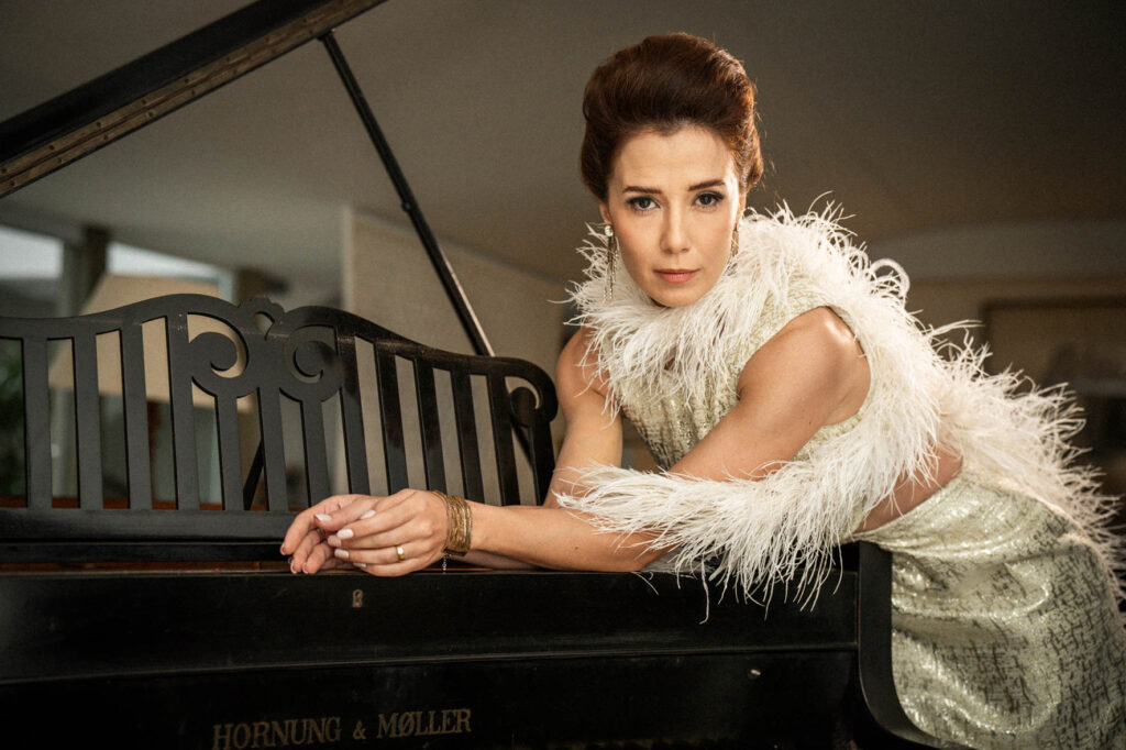 Marjorie Estiano em cena de "Ângela Diniz- Assassinada e Condenada"- Divulgação Festival do Rio