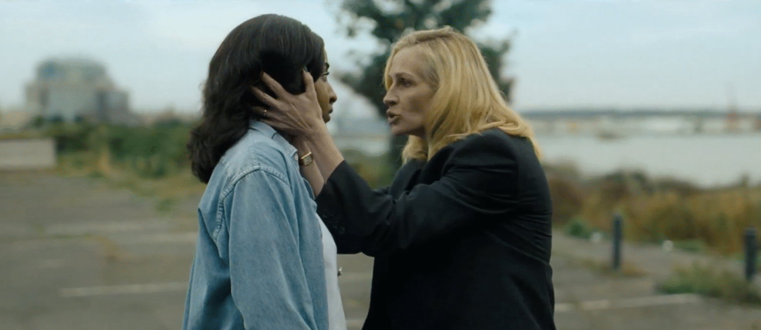 Ayo Edebiri e Julia Roberts em cena de "Depois da Caçada"- Divulgação Imagine Entertainment