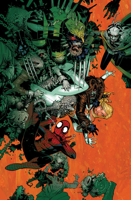 X-Men #10 Cover- Autoria de Chris Bachalo