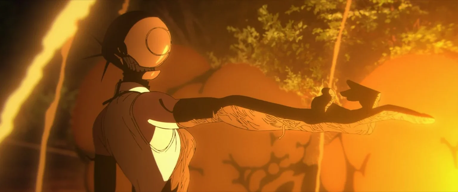 Cena de Chainsaw Man- O Arco de Reze- Copyright 2025 MAPPA/CHAINSAW MAN PROJECT/Tatsuki Fujimoto/SHUEISHA