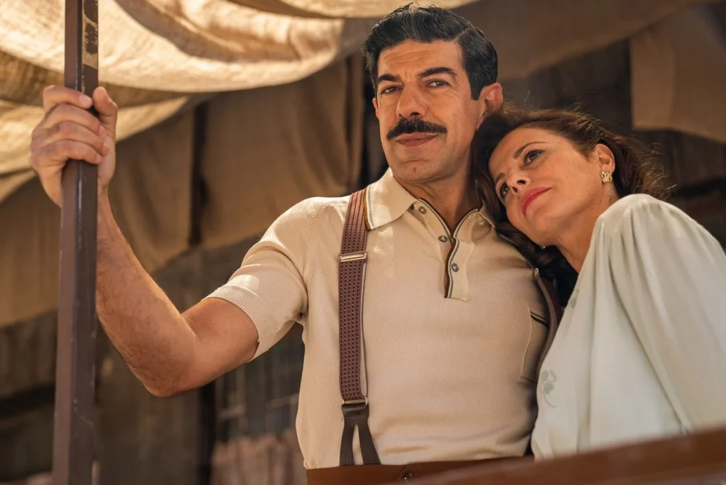 Pierfrancesco Favino e Anna Ammirati em cena de Napoli-New York- Copyright 01 Distribution