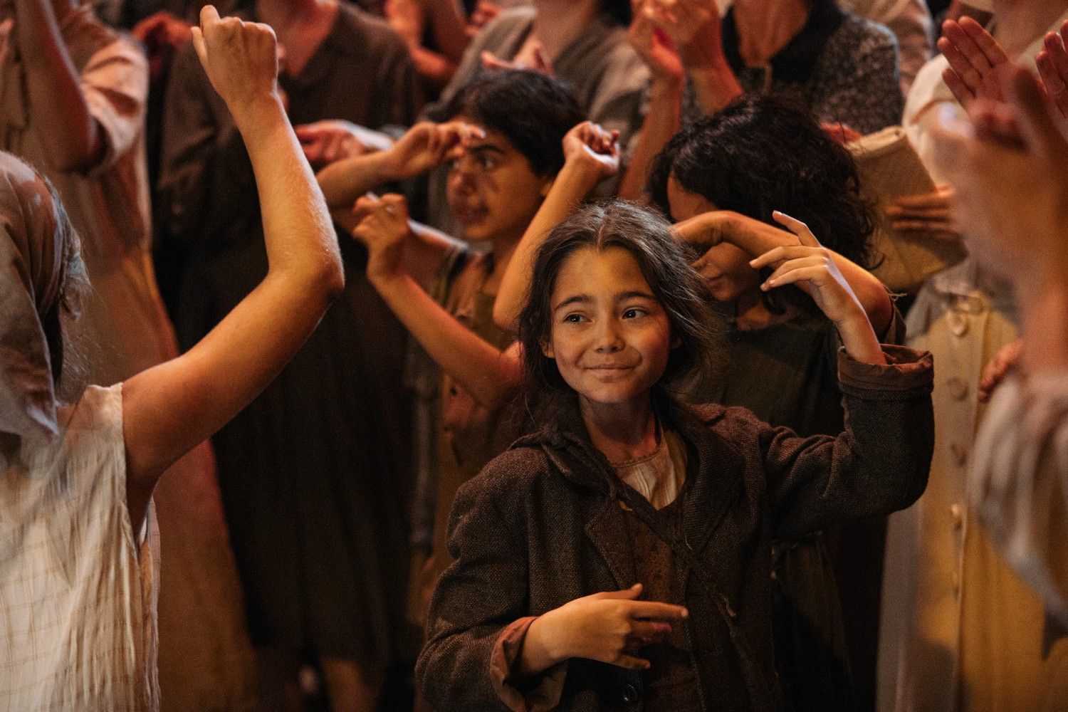 Dea Lanzaro em cena de Napoli-New York- Copyright 01 Distribution