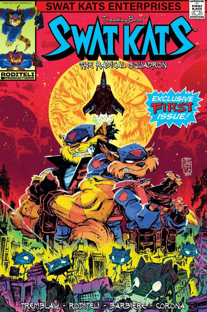 Swat Kats Comic Preview