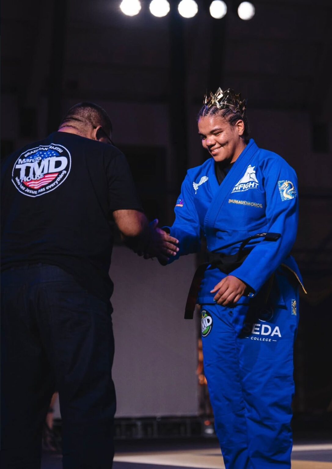Gabi Pessanha derrota Tayane Porfírio na final e conquista tricampeonato do The Crown da IBJJF