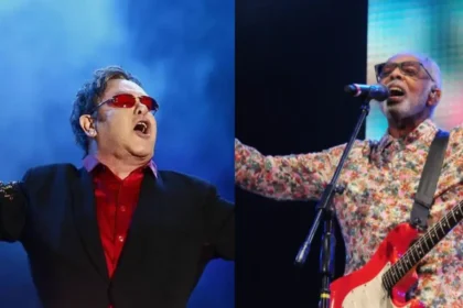 Elton John e Gilberto Gil