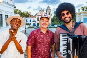 João Gomes, Jota.pê e Mestrinho no Latin Grammy