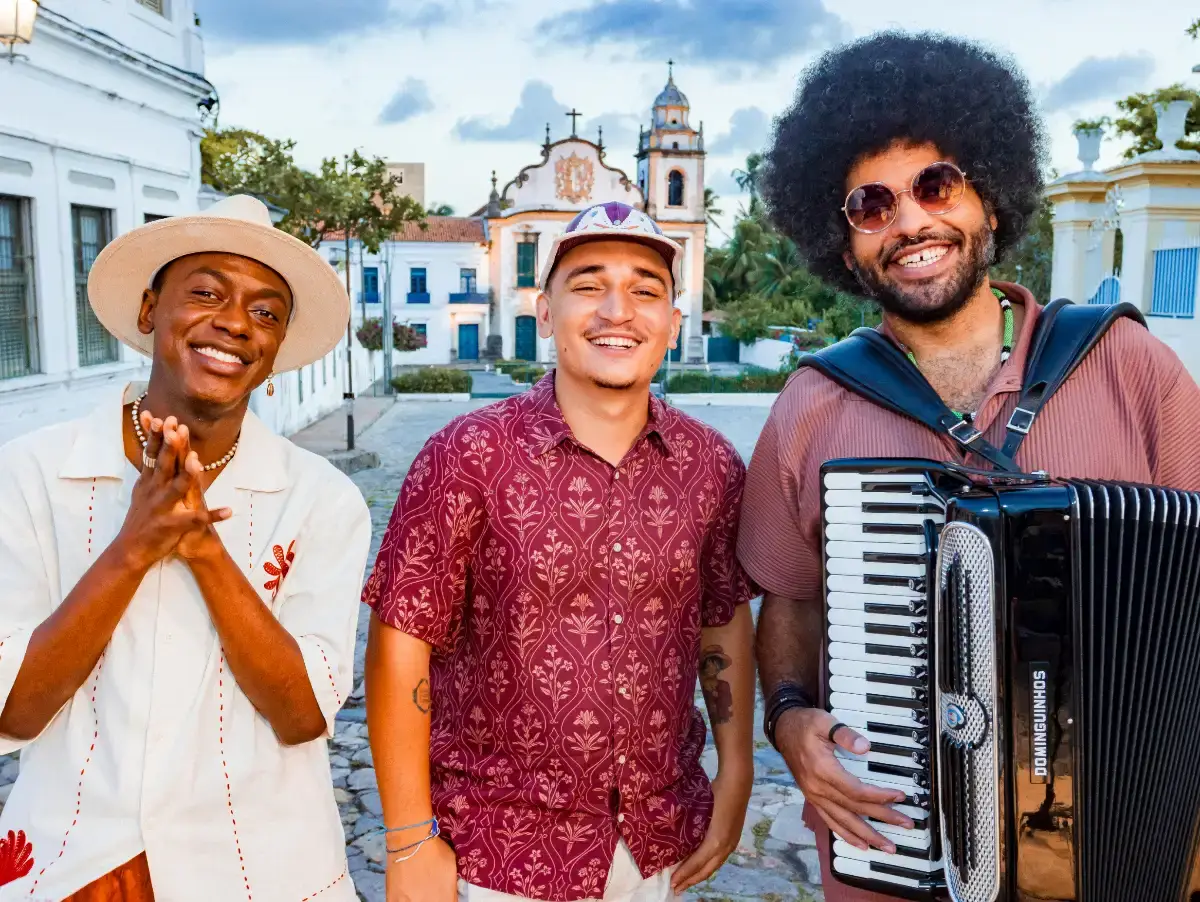 João Gomes, Jota.pê e Mestrinho no Latin Grammy