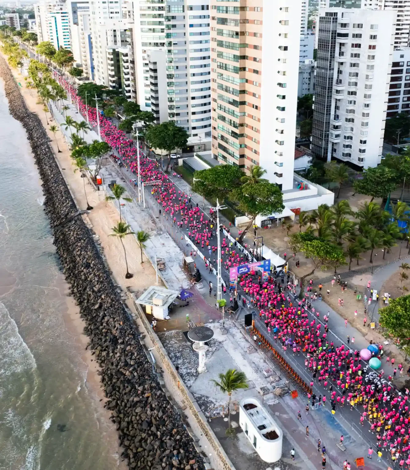 Recife recebe com festa a etapa do Circuito adidas Maratona do Rio (Créditos celulardopedro