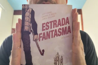 “Estrada Fantasma” é aquela HQ que você começa achando que vai ler só um pedacinho… e termina devorando tudo.