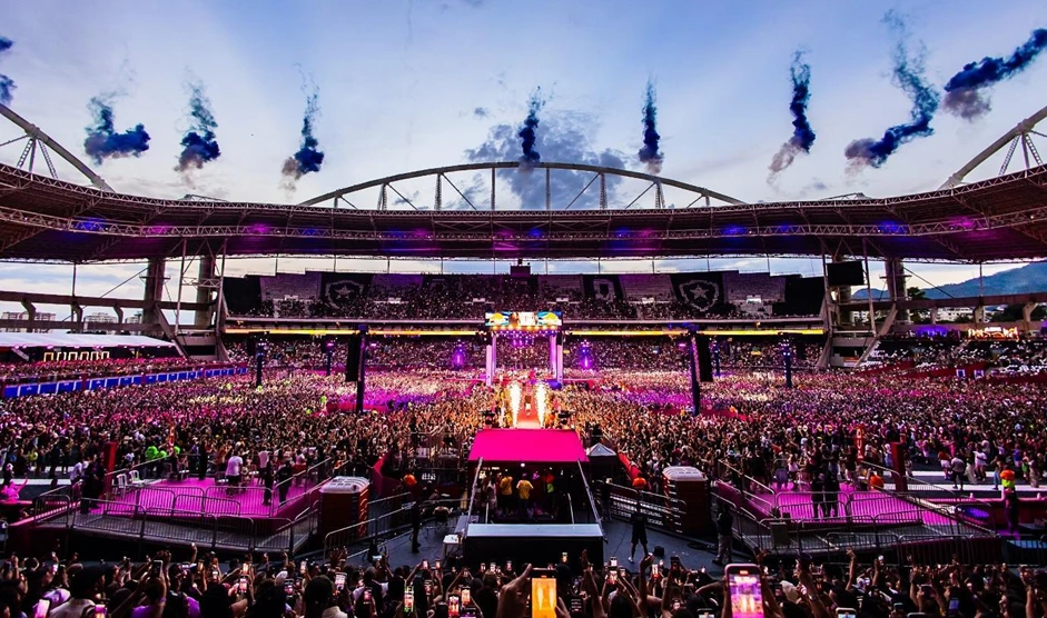 Abertura da Tardezinha 2025 no Engenhão / Crédito: Nelson Avelar @bsfotografias