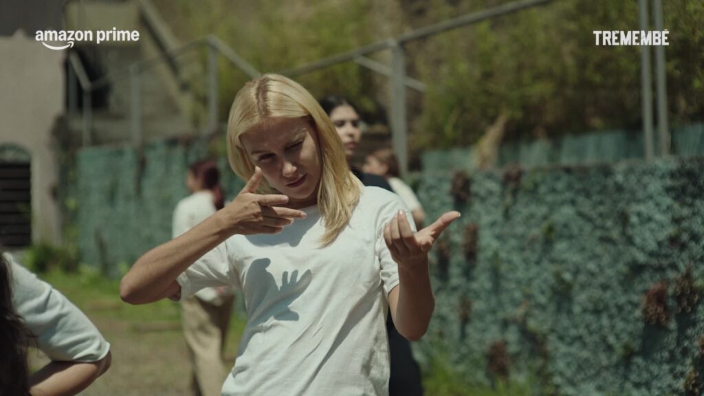 Carolina Garcia em "Tremembé"- Divulgação Amazon Prime